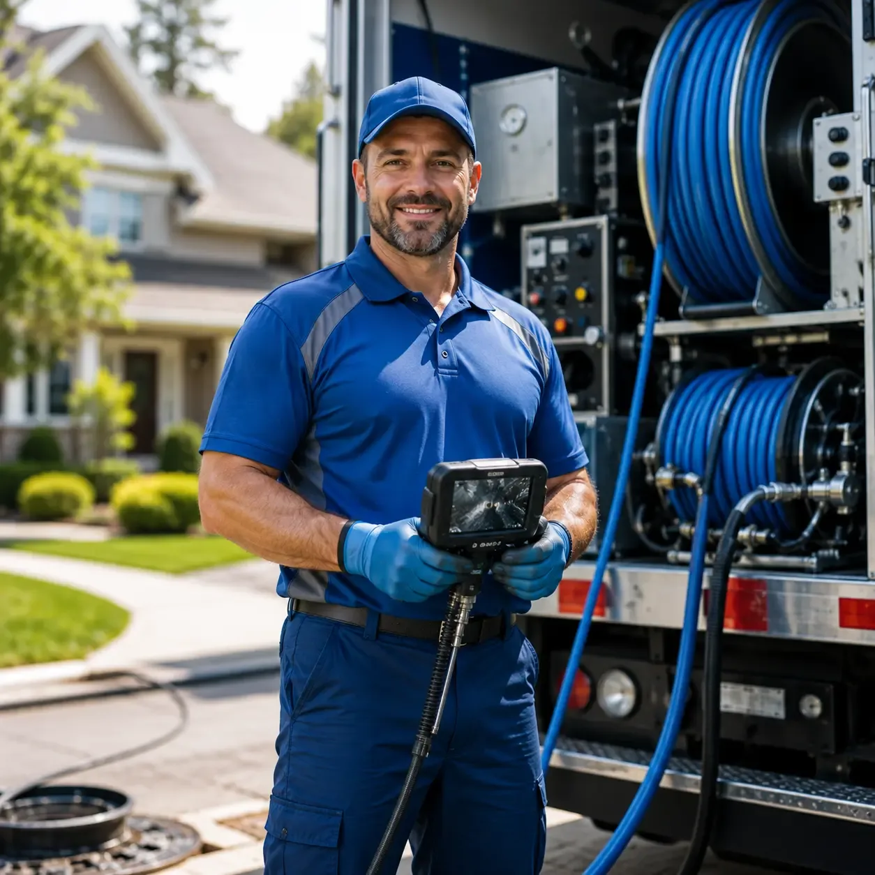 Local outdoor drain cleaning specialists in Poneto, IN